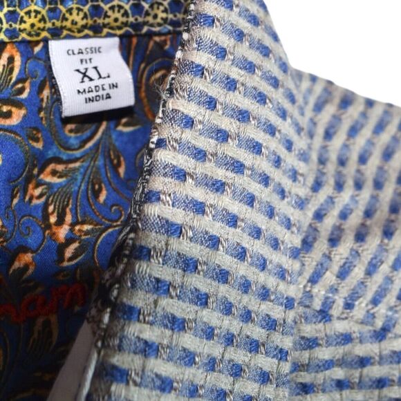 Robert Graham  XL Multicolored Long Sleeve Shirt Flip Cuff - Picture 7 of 12